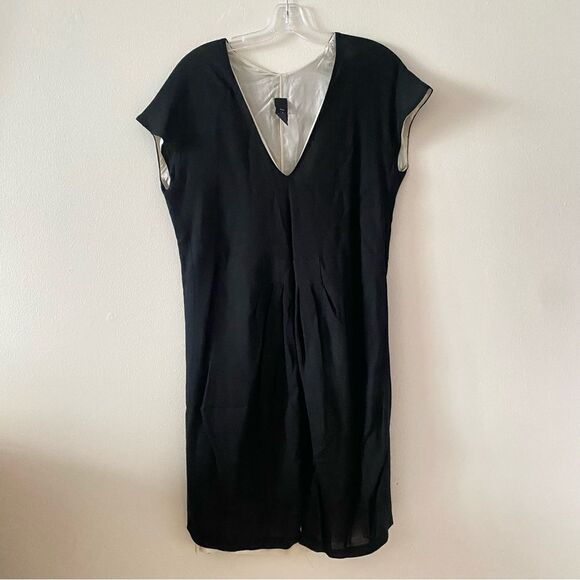NWOT Zero + Maria Cornejo Black Midi Dress - Picture 2 of 6